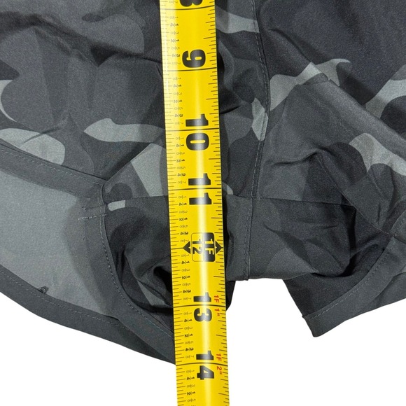 Nike Dri-FIT Tempo Running Shorts Women's Medium Camo Lined Athletic Black Gray - Picture 11 of 13